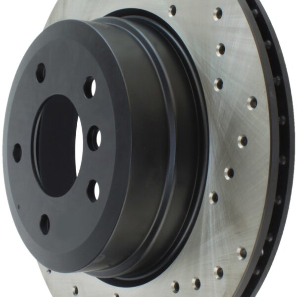 StopTech Sport Cross Drilled Brake Rotor - Rear Left