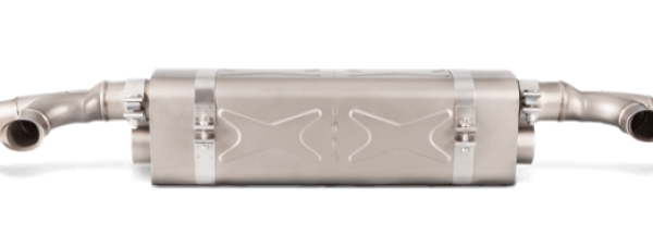 Akrapovic 16-17 Porsche 911 Turbo/Turbo S (991.2) Slip-On Line (Titanium) (Req. Tips/Diffuser)