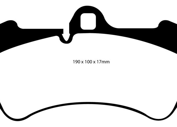 EBC 04-06 Porsche Cayenne 3.2L Bluestuff Front Brake Pads