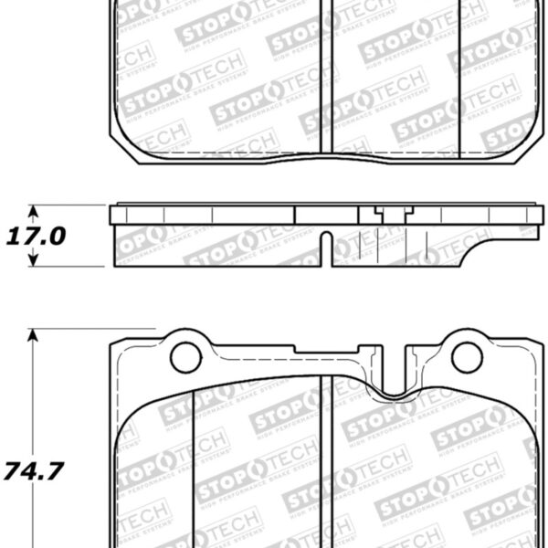 StopTech Street Brake Pads