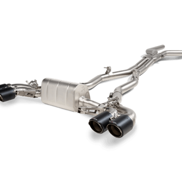 Akrapovic 2021 BMW M8/M8 Competition (F91/F92) Evolution Line Cat Back (Titanium) w/Carbon Tips