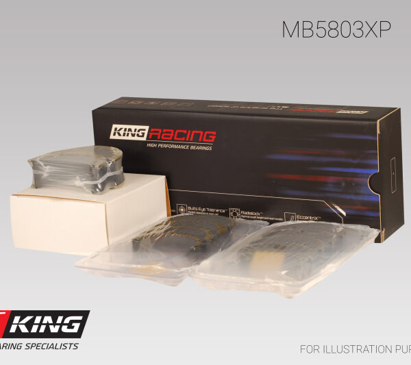 King Engine Bearings BMW S65B40A (Size +0.25mm) Main Bearing Set