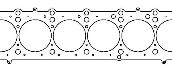 Cometic Mercedes 92-05 M120-V12 90mm .051in MLS Head Gasket RHS