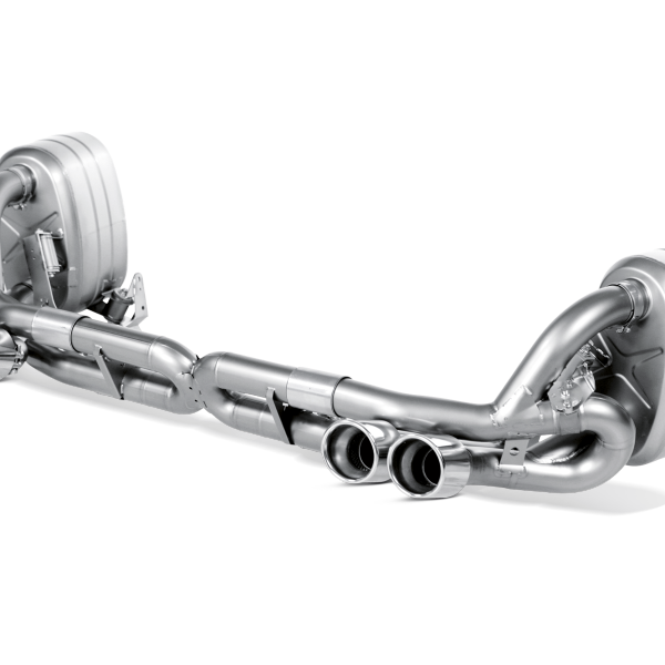 Akrapovic 08-12 Porsche 911 Carrera S/4/4S/GTS Slip-On Race Line (Titanium) w/ Titanium Tips