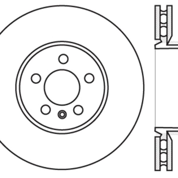StopTech Drilled Sport Brake Rotor