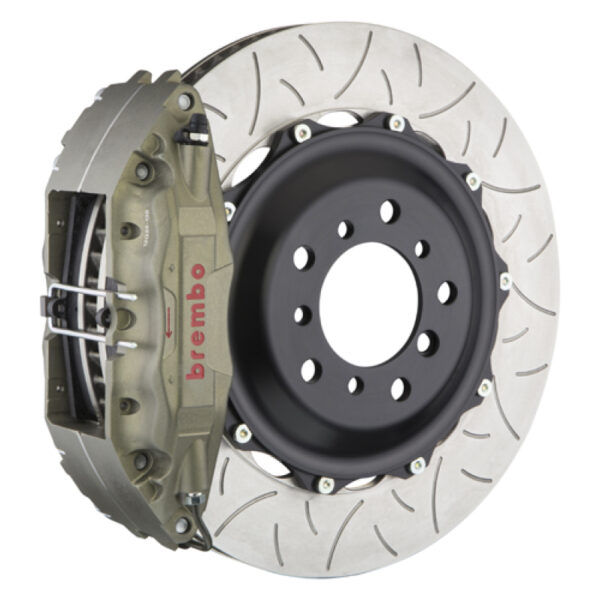 Brembo 95-99 M3 PISTA Front Race BBK 4 Piston Cast 2pc 355x32x53a 2pc Rotor T3-Clear HA