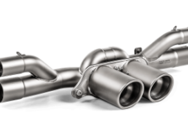 Akrapovic 2018 Porsche 911 GT3 (991.2) Slip-On Race Line (Titanium) w/o Tail Pipe Set
