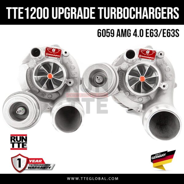 TTE1200 6059 AMG 4.0 E63 / E63S UPGRADE TURBOCHARGERS