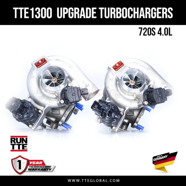 TTE1300 6056 MCLAREN 720S UPGRADE TURBOCHARGERS
