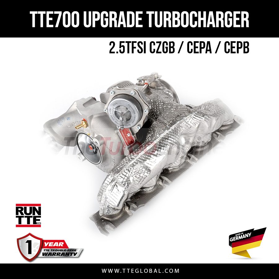 TTE700 6360 2.5TFSI CZGB / CEPA / CEPB UPGRADE TURBOCHARGER