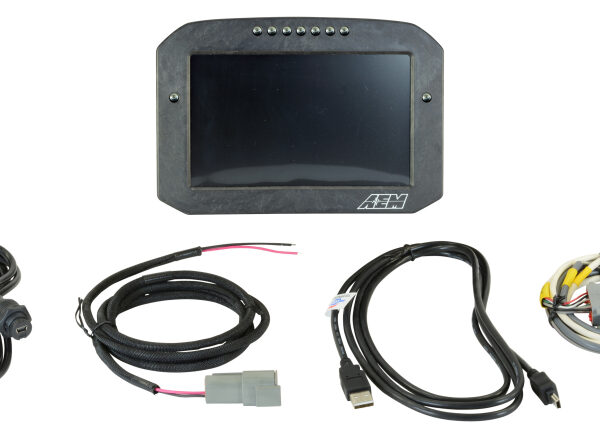 AEM CD-7L Carbon Logging Flush Digital Dash Display