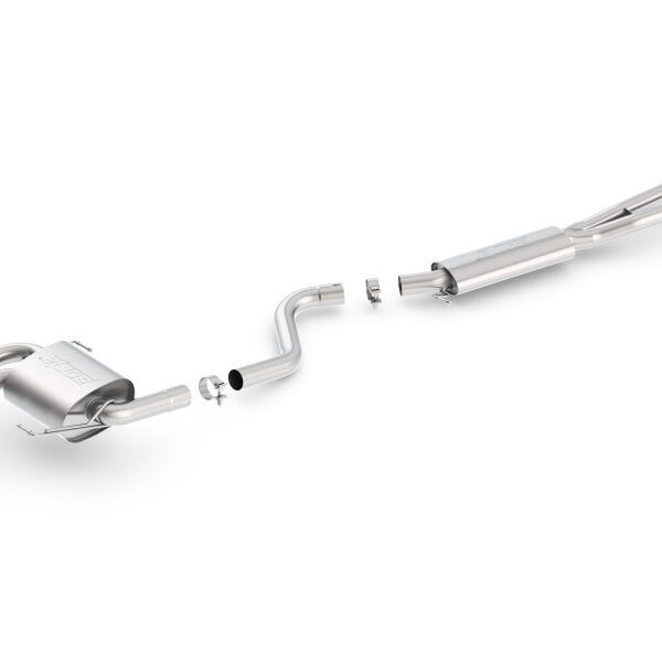 Borla 08-12 BMW 328i Sdm E90 2.0L RWD Dual Left Rear Exit Touring Cat-Back Exhaust