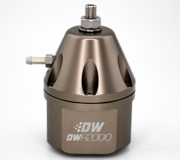 DeatschWerks DWR2000 Adjustable Fuel Pressure Regulator - Titanium