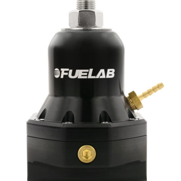 Fuelab 565 TBI Adjustable FPR 10-25 PSI (2) -10AN In (1) -10AN Return Max Flow Bypass - Black