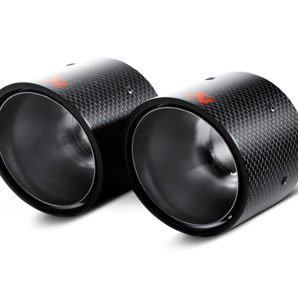 Akrapovic 07-14 MINI Cooper S (R56) / Cooper S Cabrio (R57) Tail Pipe Set (Carbon)