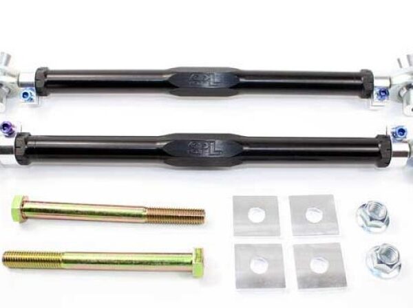 SPL Parts 06-13 BMW 3 Series/1 Series (E9X/E8X) Rear Toe Links w/Eccentric Lockouts (Excl M Models)
