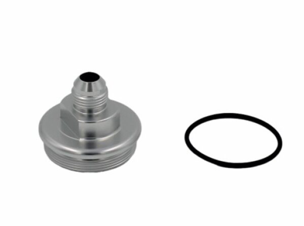 Fuelab Replacement Filter Cap -8AN Outlet - Clear