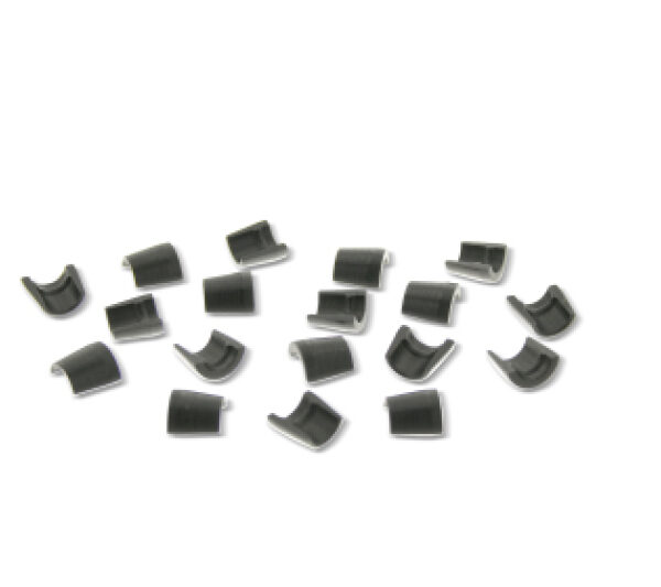 Ferrea Porsche 996TT 3.6L 6mm Radial Groove Steel 6 Deg Valve Locks - (Set of 24)