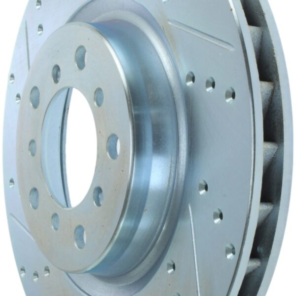 StopTech Select Sport 01-06 BMW M3 Slotted & Drilled Front Right Rotor