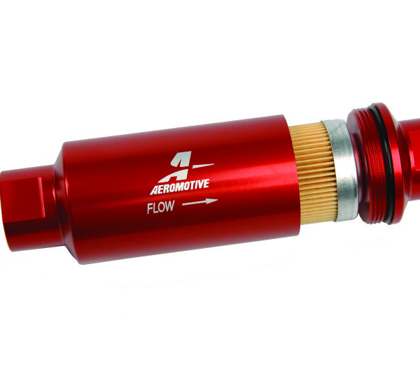 Aeromotive In-Line Filter - (AN-10) 10 Micron fabric Element