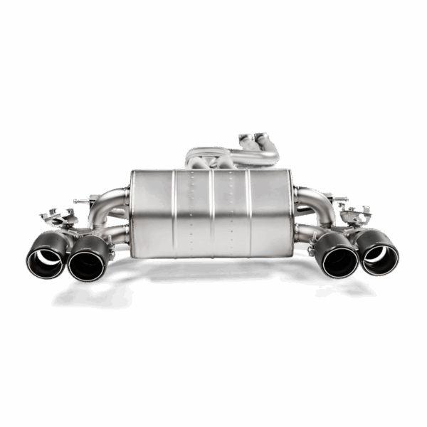 Akrapovic 2018+ BMW M2 Competition/M2 CS (F87N) Slip-On Line (Titanium) w/Carbon Fiber Tips