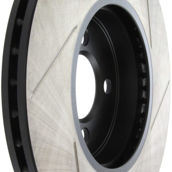 StopTech Power Slot 07-09 Mini Cooper S Front Right Slotted Rotor