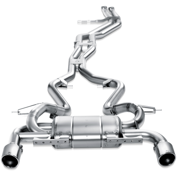 Akrapovic 07-12 BMW 335i (E90 E91) Evolution Line Cat Back (Titanium) w/ Titanium Tips