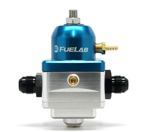 Fuelab 529 Electronic EFI Adjustable FPR (1) -6AN In (1) -6AN Return - Blue
