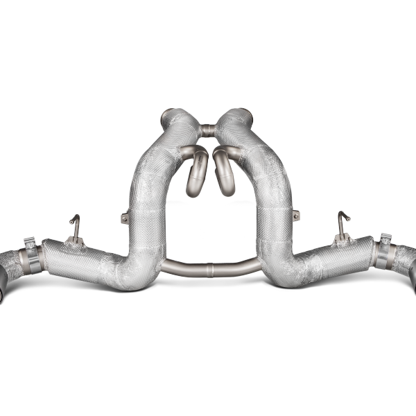 Akrapovic 16-17 McLaren 540C 570S Slip-On Line (Titanium) w/ Carbon Tips