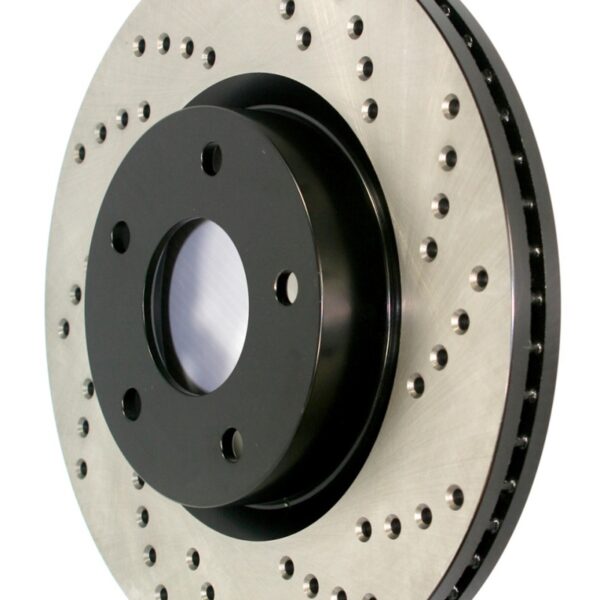 StopTech Sport Cross Drilled Brake Rotor - Front Right
