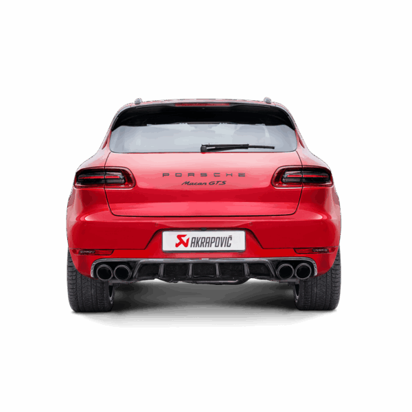 Akrapovic 2014 Porsche Macan Turbo (95B) Evolution Line Cat Back (Titanium) w/ Titanium Tips