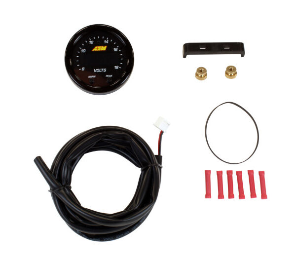 AEM X-Series 8-18V Volt Gauge