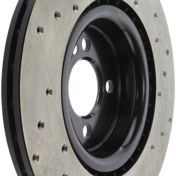 StopTech Sport Cross Drilled Brake Rotor - Front Left
