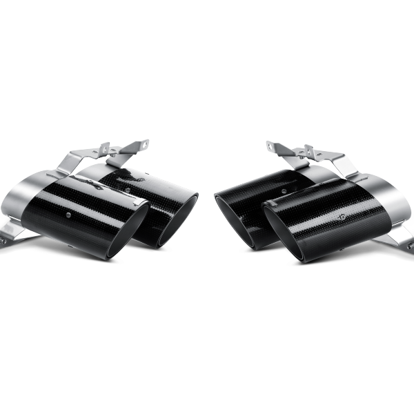 Akrapovic 10-14 Lamborghini Gallardo LP 570-4 Coupe/Spyder Tail Pipe Set (Carbon)