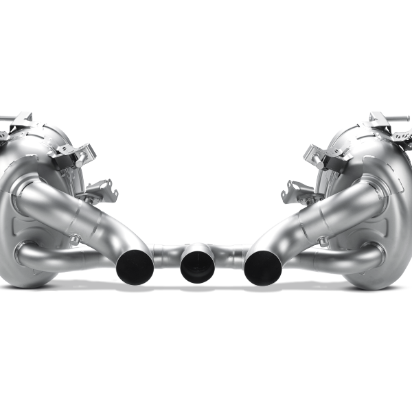 Akrapovic 10-15 Ferrari 458 Italia/458 Spyder Slip-On Line (Titanium) w/ Carbon Tips