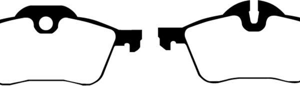 EBC 02-03 Mini Hardtop 1.6 Greenstuff Front Brake Pads