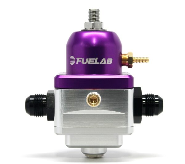 Fuelab 529 Electronic EFI Adjustable FPR (1) -6AN In (1) -6AN Return - Purple