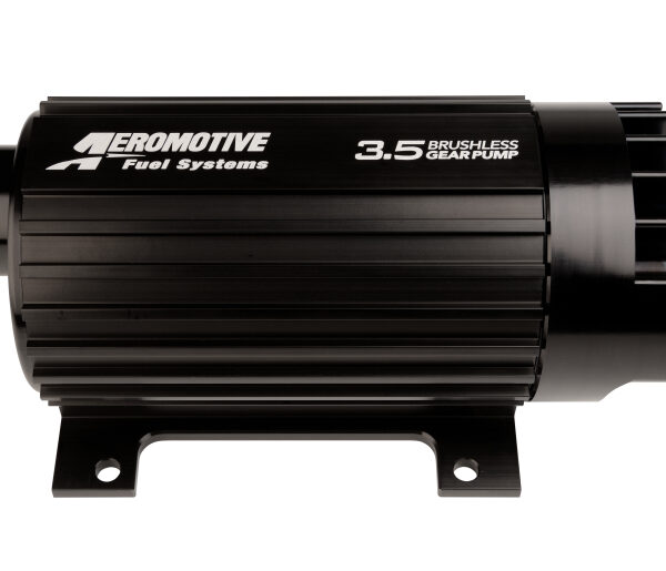 Aeromotive 3.5 Brushless Spur Gear External Fuel Pump - In-Line - 3.5gpm