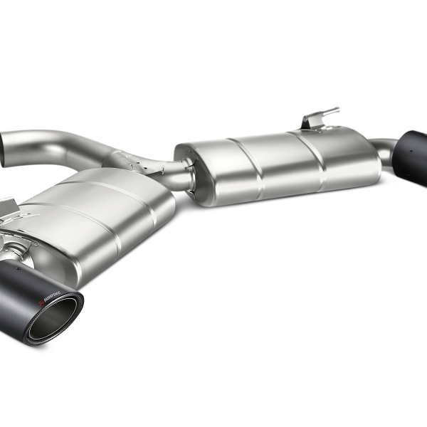 Akrapovic 13-17 Volkswagen Golf GTI (VII) Slip-On Line (Titanium) w/ Carbon Tips