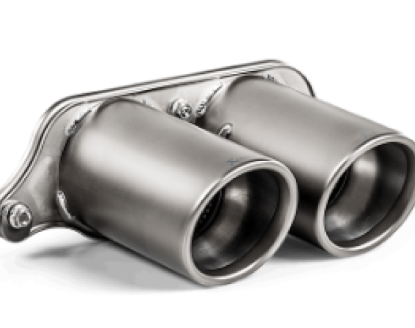 Akrapovic 2018 Porsche 911 GT3 (991.2) Tail Pipe Set (Titanium)