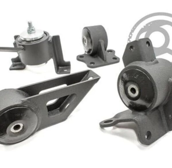 Innovative 05-12 Lotus ELISE/EXIGE 2ZZ Black Steel Mounts 75A Bushings