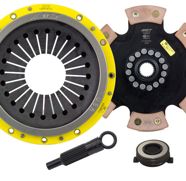 ACT 1991 Porsche 911 XT/Race Rigid 6 Pad Clutch Kit