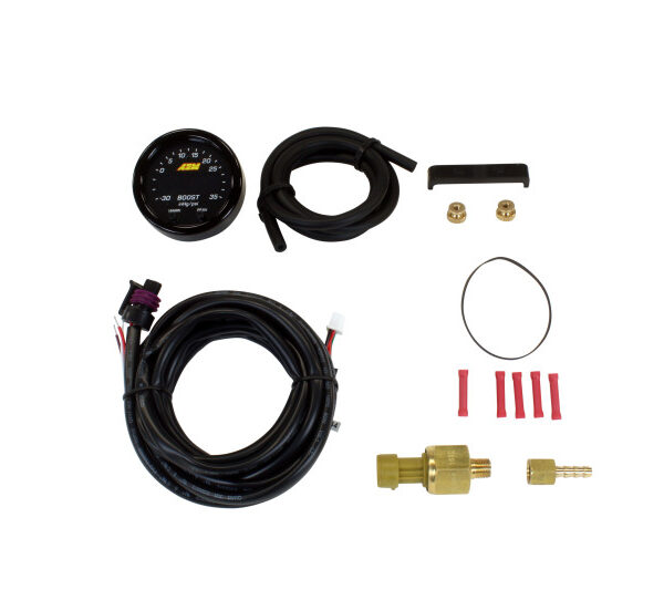 AEM X-Series Boost Pressure -30inHg 35psi Gauge