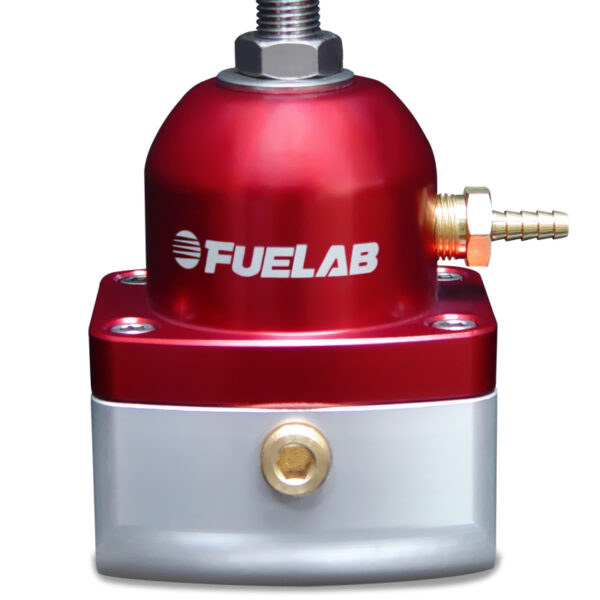 Fuelab 515 TBI Adjustable FPR 10-25 PSI (2) -10AN In (1) -6AN Return - Red