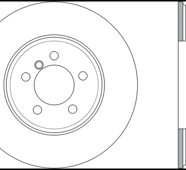 StopTech Sport 14-15 BMW 435i Front Left Slotted Brake Rotor