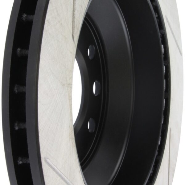 StopTech Power Slot 07-10 Audi Q7 / 03-10 Porsche Cayenne Left Rear Slotted Rotor