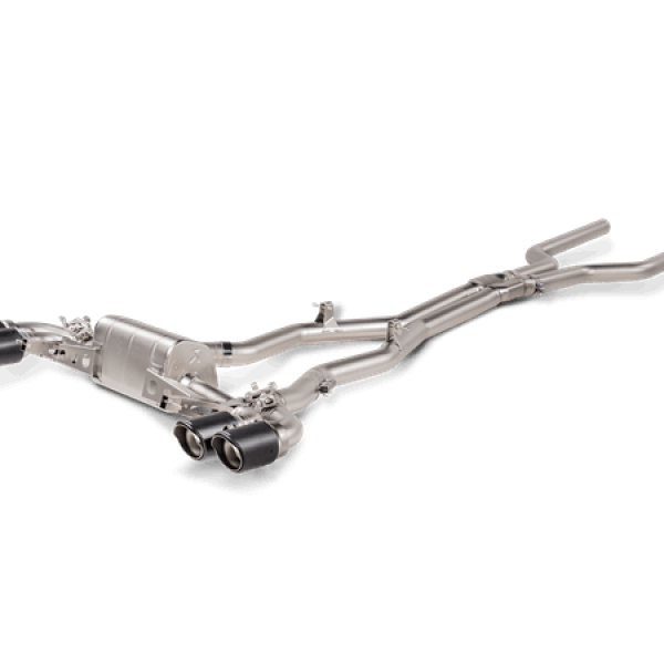 Akrapovic 2021 BMW M8/M8 Competition (F93) Evolution Line Cat Back (Titanium) w/Carbon Tips