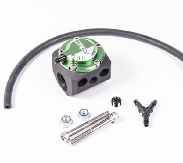 Radium Engineering Fuel Rail In Line Pulse Damper 8AN