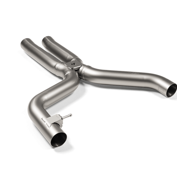 Akrapovic 2021+ BMW G87 M2, G80 M3 & G82 M4 Evolution Short Link pipe w/o Resonator  (Titanium)