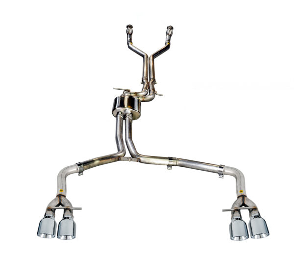 AWE Tuning Audi C7 / C7.5 S6 4.0T Track Edition Exhaust - Chrome Silver Tips